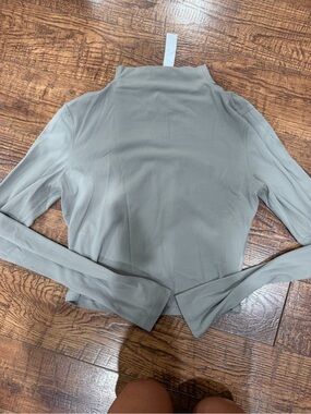 lululemon athletica Light light taupe? Long Sleeve Top